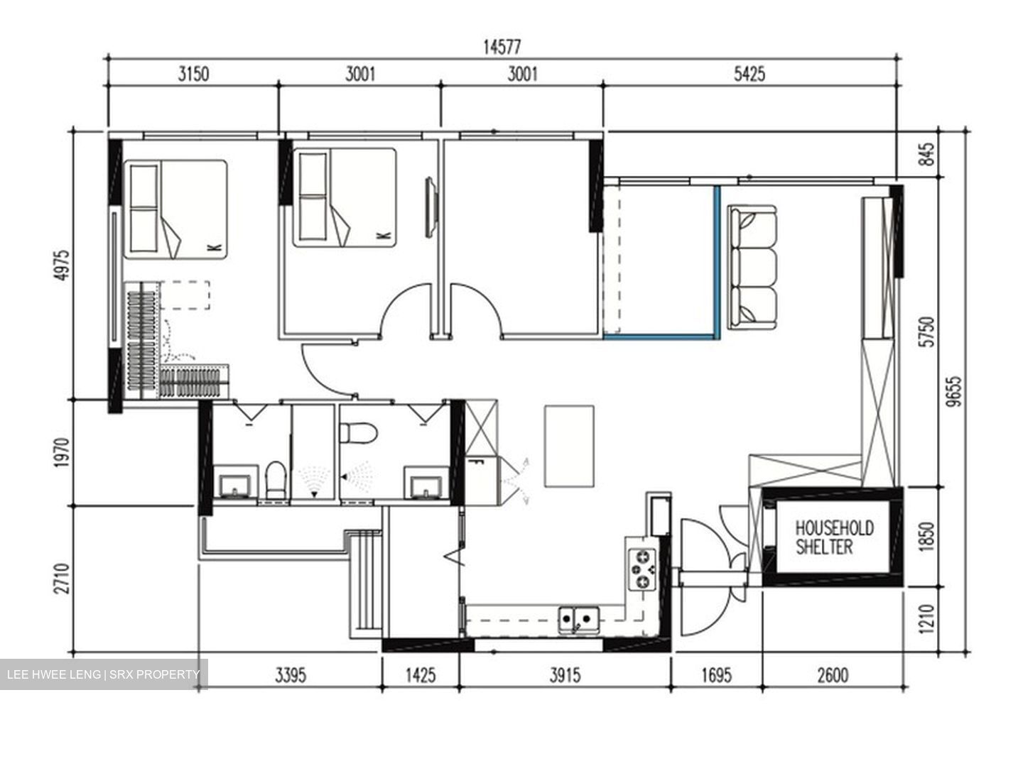 Blk 128C Eastcrown @ Canberra (Sembawang), HDB 5 Rooms #600952461